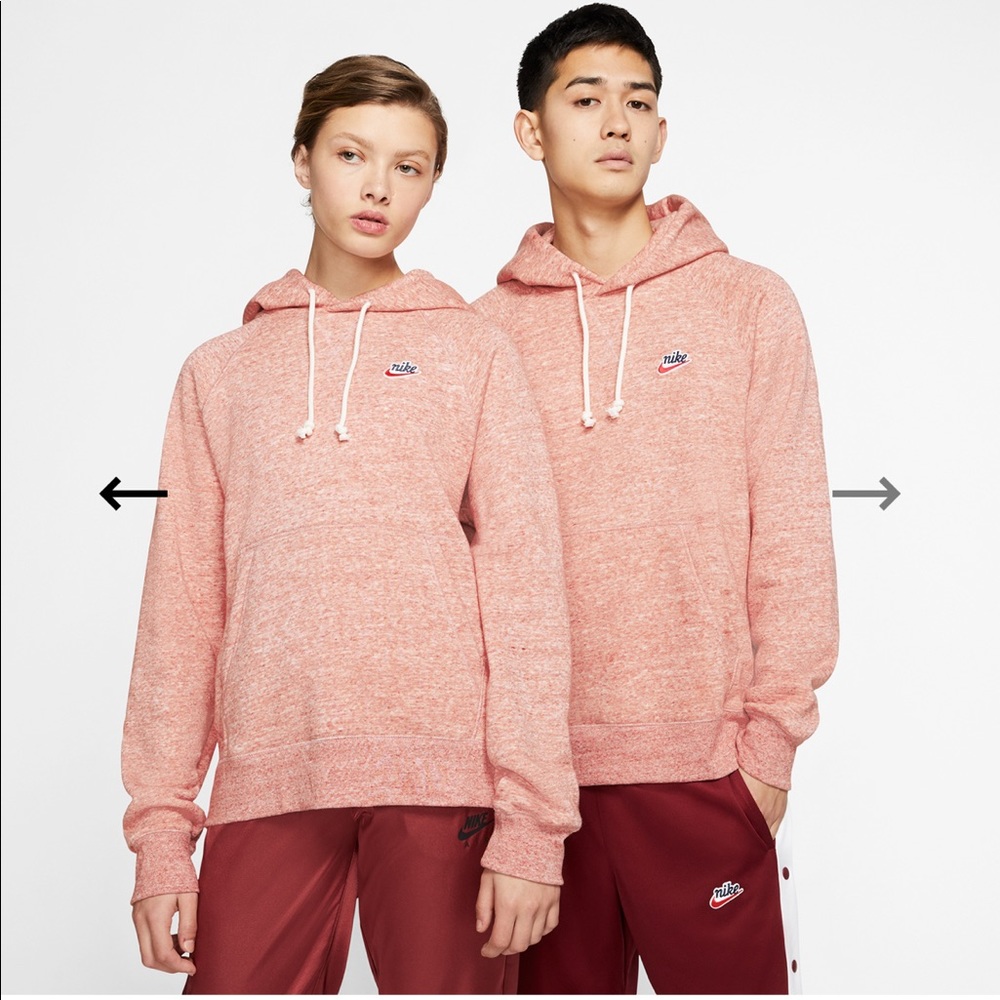 Nike Heritage Hoodie in dusty orange sz XS